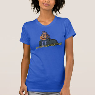 Le T-shirt des femmes du style 2 de vieil homme
