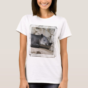 Le T-shirt des femmes du tapir de Baird
