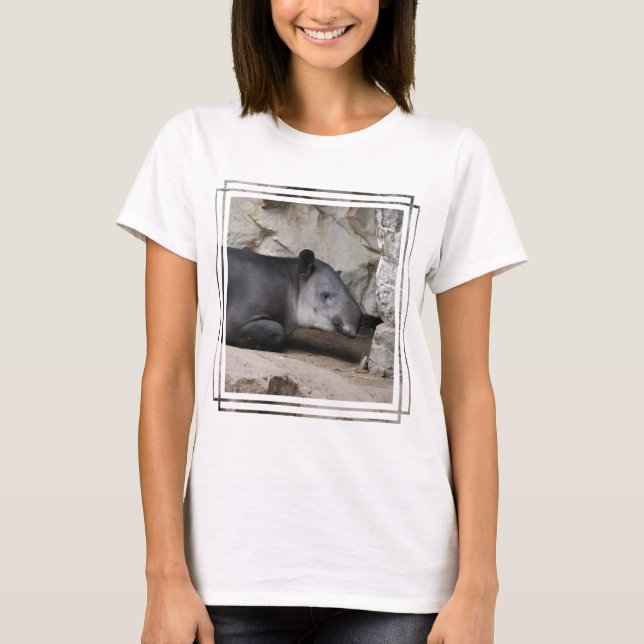 Le T-shirt des femmes du tapir de Baird (Devant)