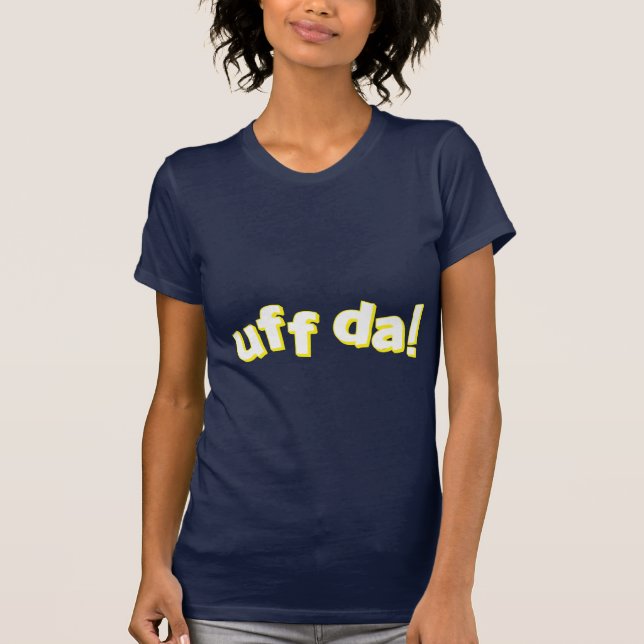 Le T-shirt des femmes d'Uff DA (Devant)