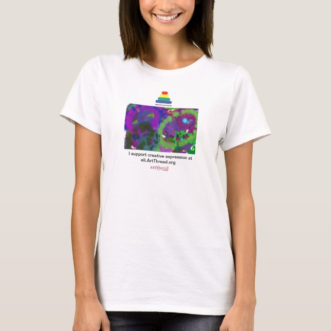 Le T-shirt des femmes pour l'expression créative (Devant)