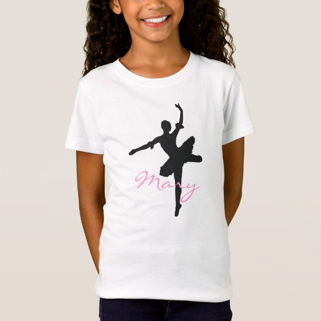 Le T-shirt des filles de ballet (Devant)