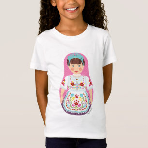 Le T-shirt des filles de Matryoshka de Hongrois