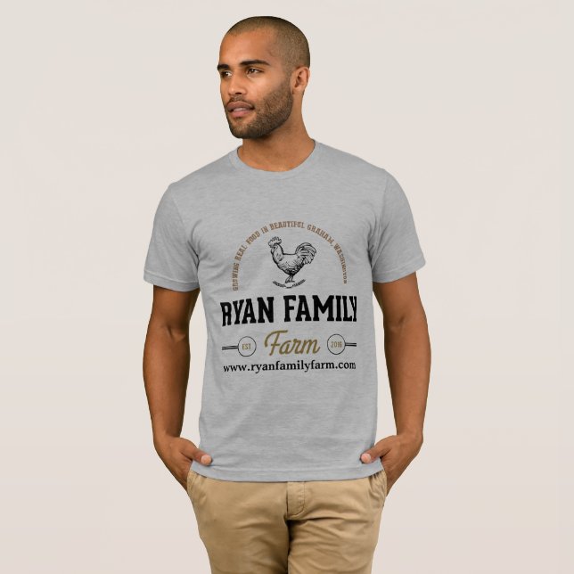 Le T-shirt des hommes (Devant entier)