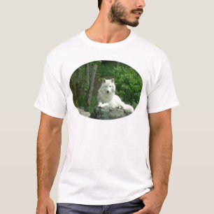 Le T-shirt des hommes arctiques de loup