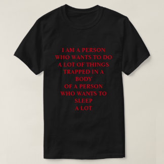 Le T-shirt des hommes avec la citation drôle