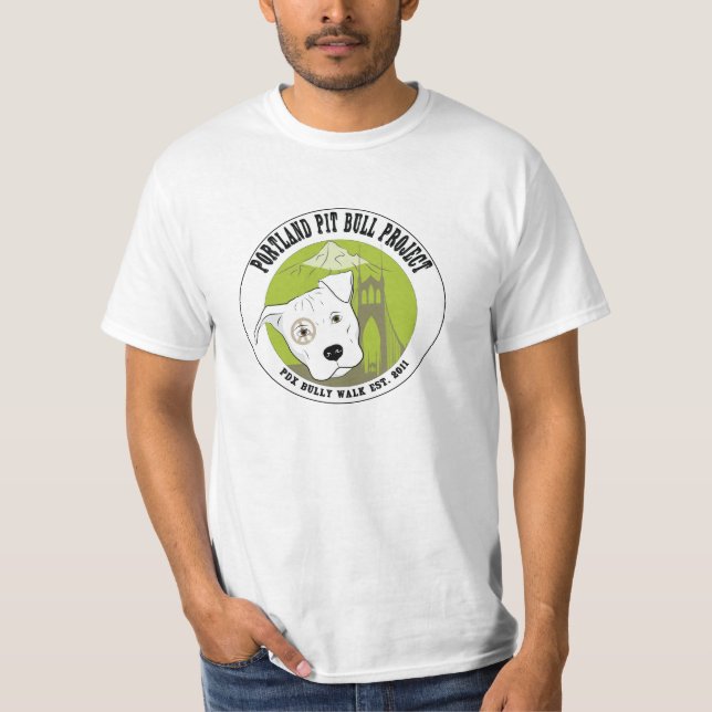Le T-shirt des hommes avec le logo de PPBP (Devant)