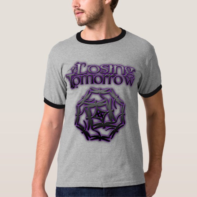 Le T-shirt des hommes - customisé (Devant)