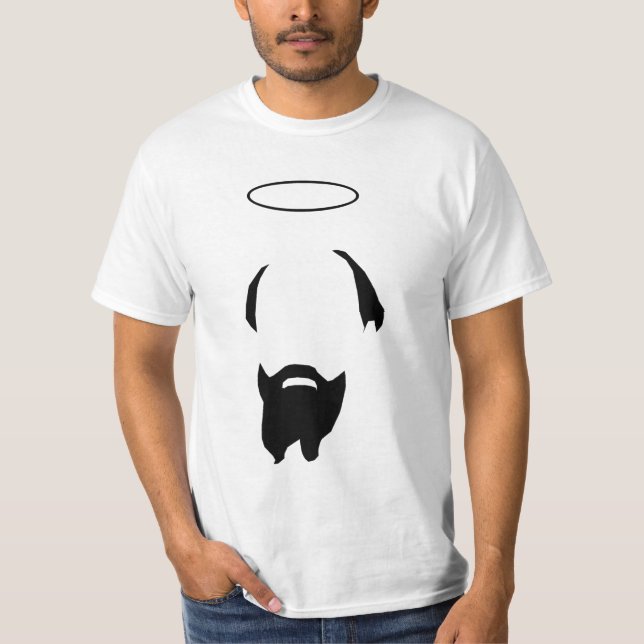 Le T-shirt des hommes de barbe de Francis de saint (Devant)
