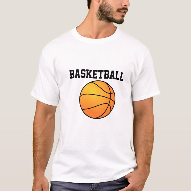 Le T-shirt des hommes de basket-ball (Devant)