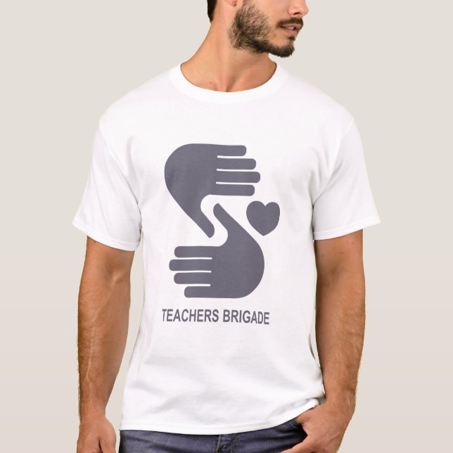 Le T-shirt des hommes de brigade de professeurs (Devant)