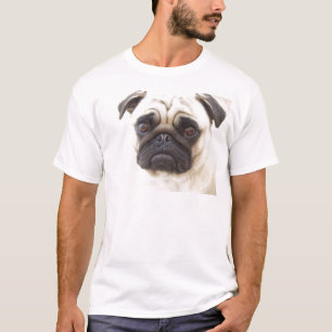 Le T-shirt des hommes de chien de carlin