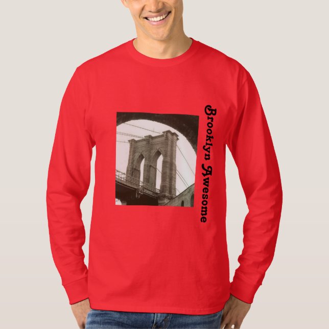 Le T-shirt des hommes de citation de pont de (Devant)