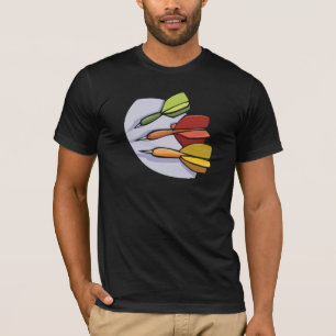 Le T-shirt des hommes de dards