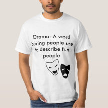 Le T-shirt des hommes de drame
