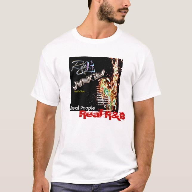 Le T-shirt des hommes de drogués de R&B (Devant)