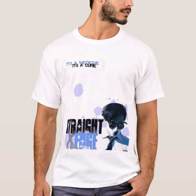le T-shirt des hommes de DS de sXe (Devant)