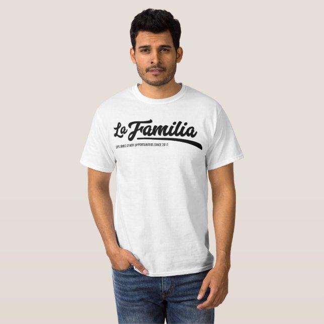 Le T-shirt des hommes de Familia de La (Devant entier)