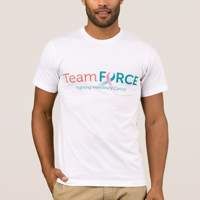 Le T-shirt des hommes de FORCE d'équipe (Devant)