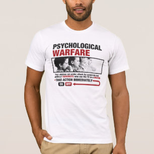 Le T-shirt des hommes de guerre psychologique