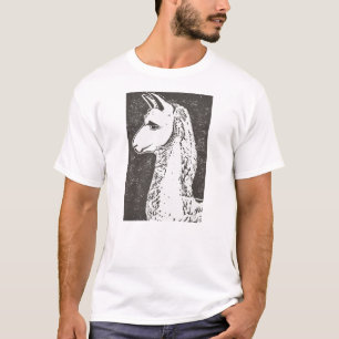 Le T-shirt des hommes de lama