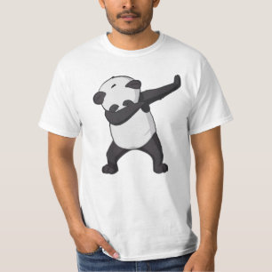 Le T-shirt des hommes de limande de panda