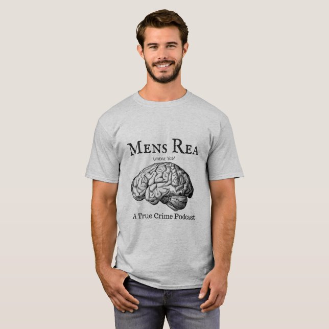 Le T-shirt des hommes de logo de Rea des hommes (Devant entier)