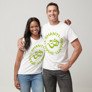 Le T-shirt des hommes de l'OM Shanti Shanti Shanti