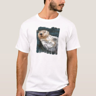Le T-shirt des hommes de loutre de mer