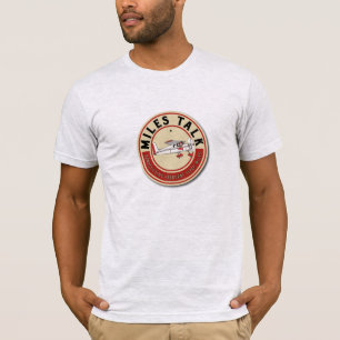 Le T-shirt des hommes de MilesTalk - coutume -