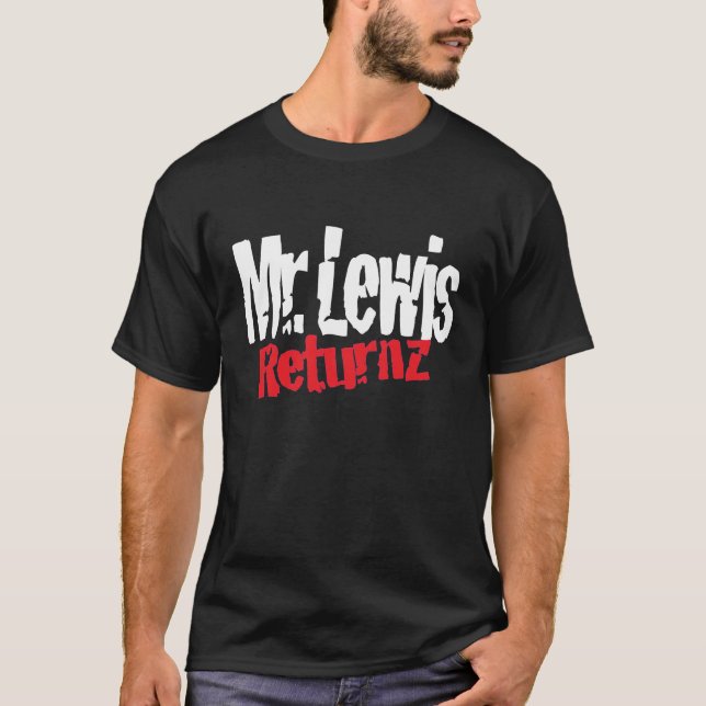 Le T-shirt des hommes de Mr.Lewis_Returnz (Devant)