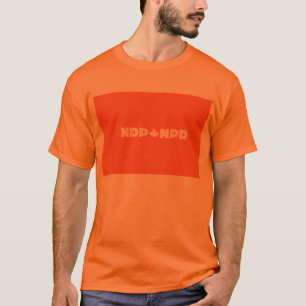 Le T-shirt des hommes de NDP