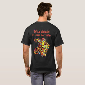 Le T-shirt des hommes de Noël de dragon de bébé