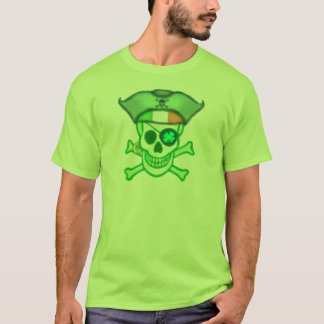 Le T-shirt des hommes de pirate du jour de St