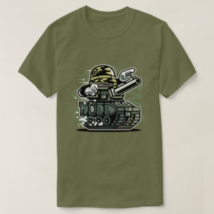 Le T-shirt des hommes de réservoir de guerre