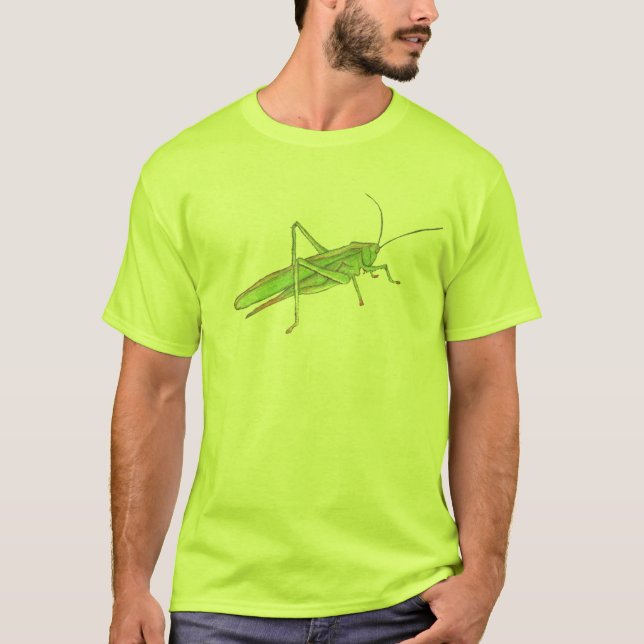 Le T-shirt des hommes de sauterelle (Devant)