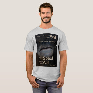 Le T-shirt des hommes de silence
