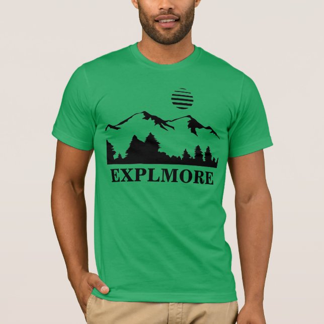 Le T-shirt des hommes d'EXPLMORE (Devant)