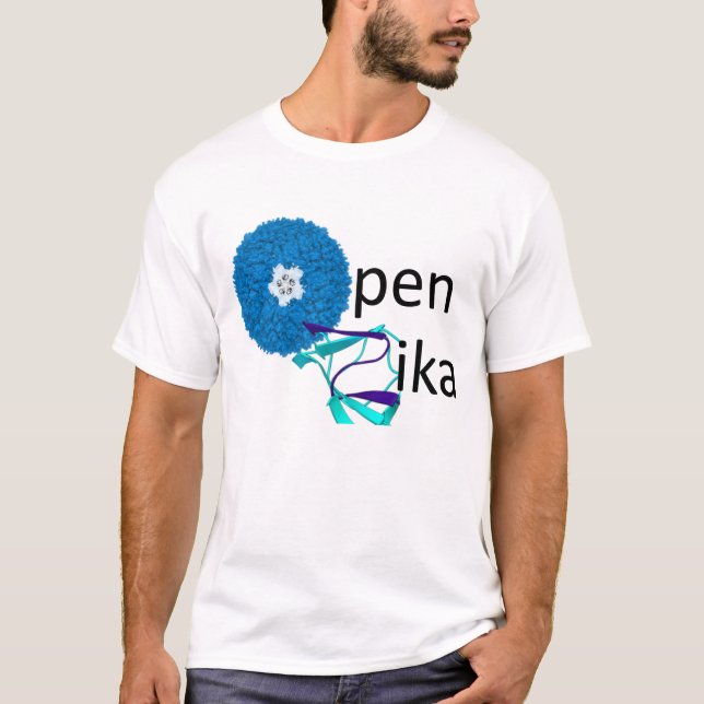 Le T-shirt des hommes d'OpenZika (Devant)