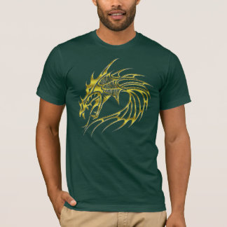 Le T-shirt des hommes d'or de dragon