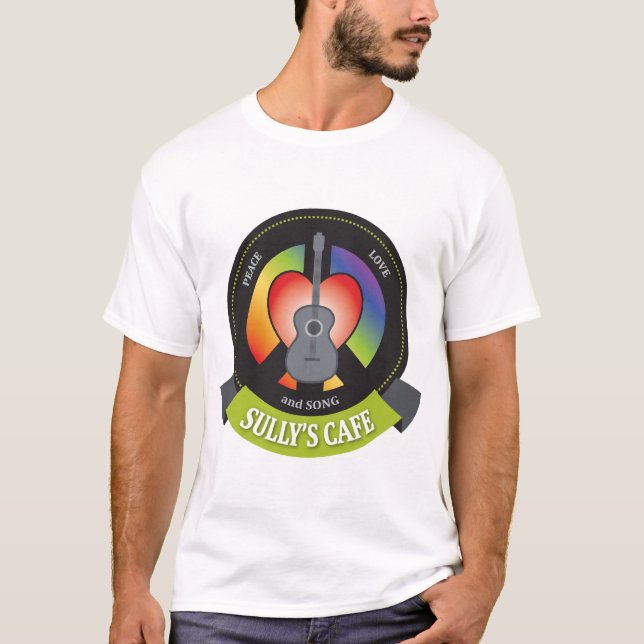 Le T-shirt des hommes du café Sully de base (Devant)