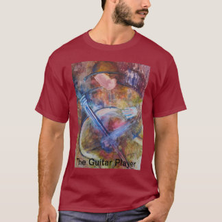 "Le T-shirt des hommes du joueur de guitare"