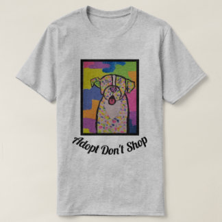 Le T-shirt des hommes gris avec la conception