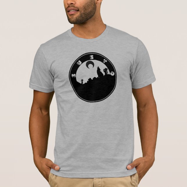 Le T-shirt des hommes gris de Susto (Devant)
