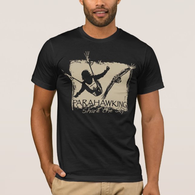 Le T-shirt des hommes - noir (Devant)