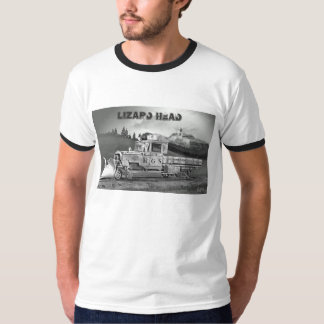 Le T-shirt des hommes principaux de Railfan de
