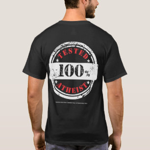 Le T-shirt des hommes : Slogan athée par Dominiqu