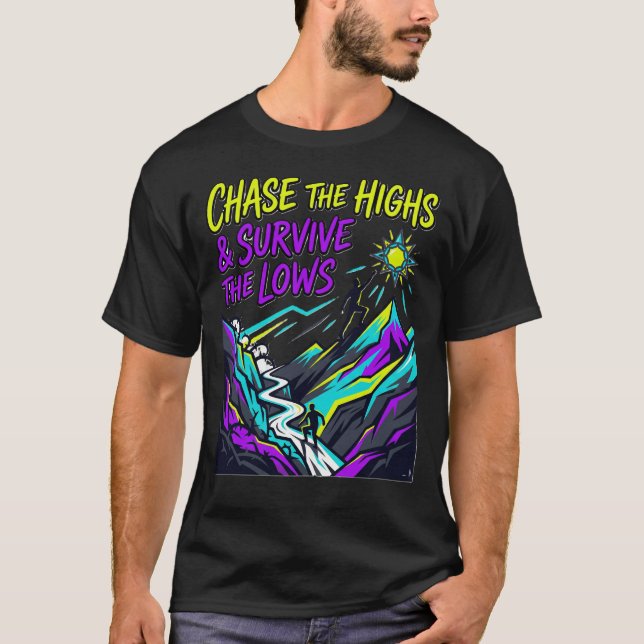 Le T-shirt des Meilleures Vues – Graphique de Moti (Devant)