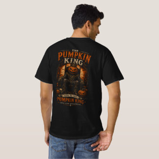 Le T-Shirt d'Halloween du Roi Citrouille Épouvanta