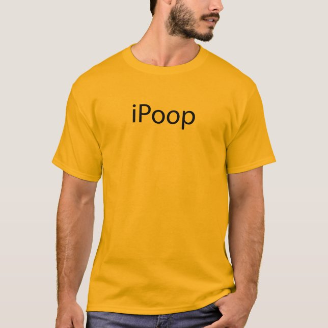 Le T-shirt d'iPoop de Doodyman (Devant)